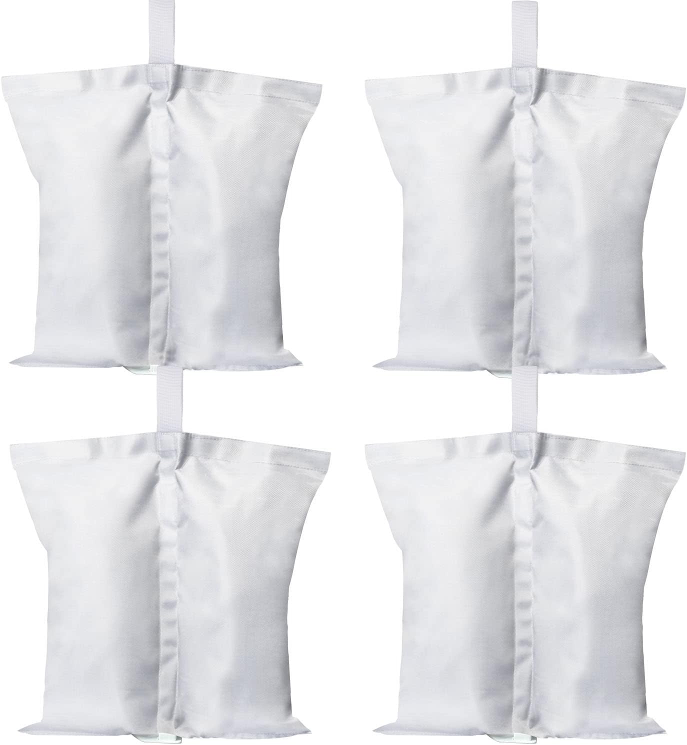 ABCCANOPY Canopy Weights 120 LBS Gazebo Tent Sand Bags,4-Pack Gray (Without Sand)