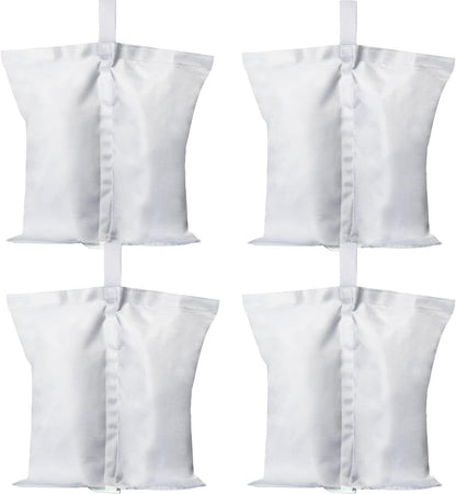 ABCCANOPY Canopy Weights 120 LBS Gazebo Tent Sand Bags,4-Pack Gray (Without Sand)