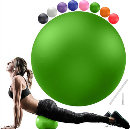 PL-0003 Soft Exercise Ball, Anti-Burst Yoga Ball Chair Supports 2200lbs PL-0003