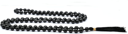 Amazing Gemstone 108 Beads Handmade Mala (Knotted, Rudraksha) - Colors A
