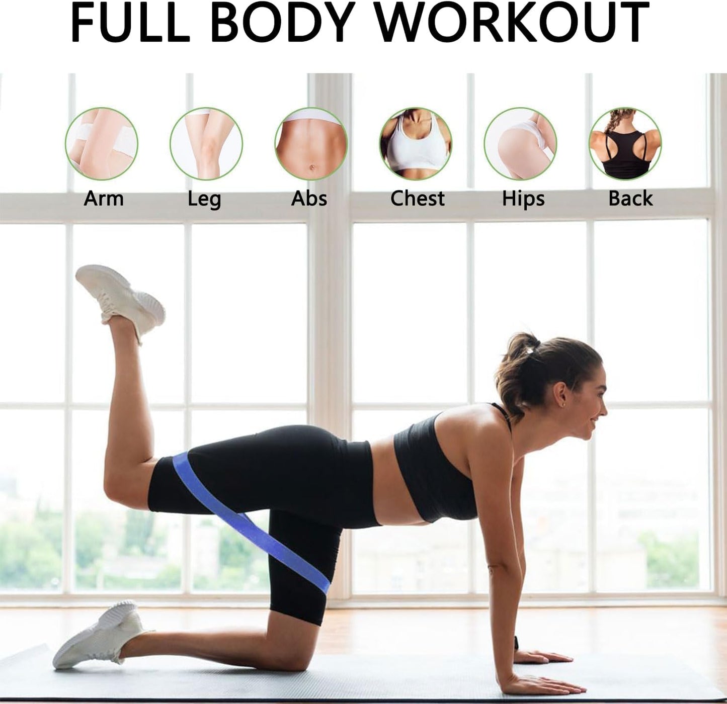 Yoga Knee Support Pad for Women Pilates Kneeling Cushion | Elbows Wrist Hands Head Foam Extra Thick Men Exercise Knees Pads Set of 6 Pieces