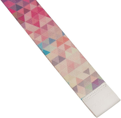 yogadesignlab | The Yoga Strap | Luxurious, Extra Long, Super Soft, Eco Printed | Studio Quality, Adjustable | Safely Stretch Further and Hold Longer | 8 ft Long
