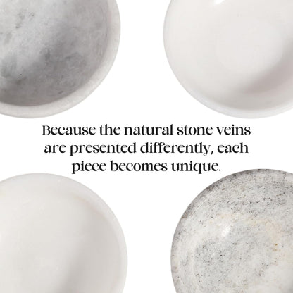 Koville Natural Marble Incense Holder, Incense Holder for Sticks with 9 Holes, Handmade Incense Burner Ash Catcher for Meditation Yoga SPA, Balsam Fir/Palo Santo/Sage/Cone (RoyalBeige)