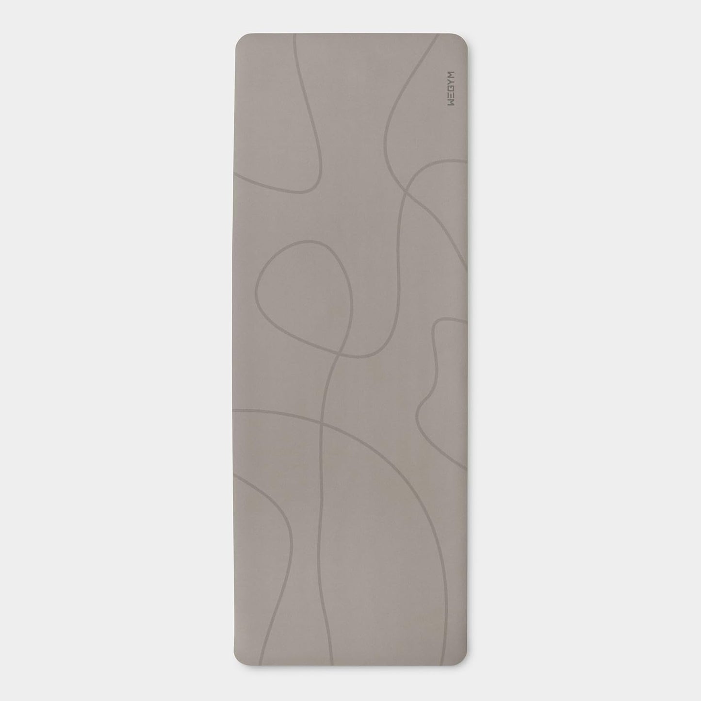 WeGym Yoga Mat, 4mm Cushioned Exercise Mat for Yoga, Pilates, Home Workouts - Anti Slip Polyurethane Suede Yoga Mat with Carrying Strap