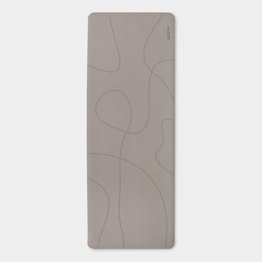 WeGym Yoga Mat, 4mm Cushioned Exercise Mat for Yoga, Pilates, Home Workouts - Anti Slip Polyurethane Suede Yoga Mat with Carrying Strap