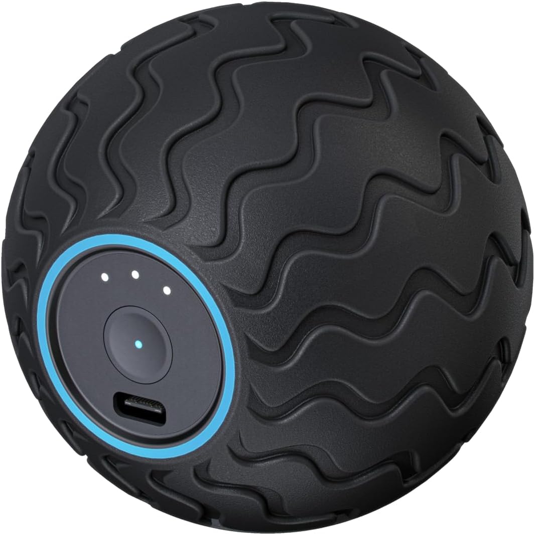 TheraGun Therabody WaveRoller - High Density Foam Roller for Body and Large Muscles. Bluetooth Enabled with 5 Customizable Vibration Frequencies in Therabody App
