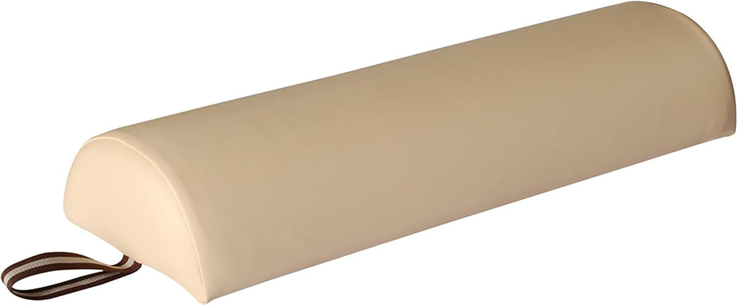 Master Massage tables 9" Large Half Round Semi-round Pillow Cushion Massage Bolster 9"x26" ,Black