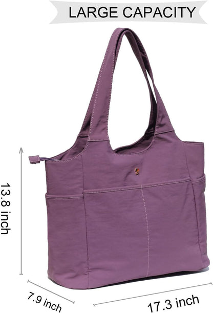 ESVAN Yoga Tote Bag Mat bag Women Shoulder Bags Carryall Tote for Travel Office Workout Gym Nurse Beach