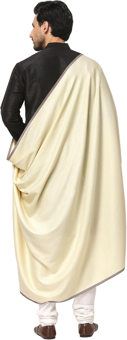 Weavers Villa Meditation Shawl/Wrap, Oversize Scarf or Stole. Unisex
