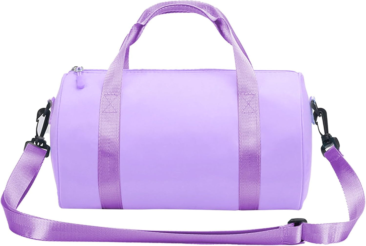 Ballet Dance Bag Mini Gym Bag Lightweight Small Duffle Bag 10L Cute Crossbody Bag for Yoga Swimming Sport (Black)
