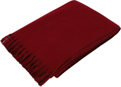Wonderlist Tibetan Meditation Shawl Wool Handloom Oversize Throw Pure Wool Wrap Clothing Gift for Men Women