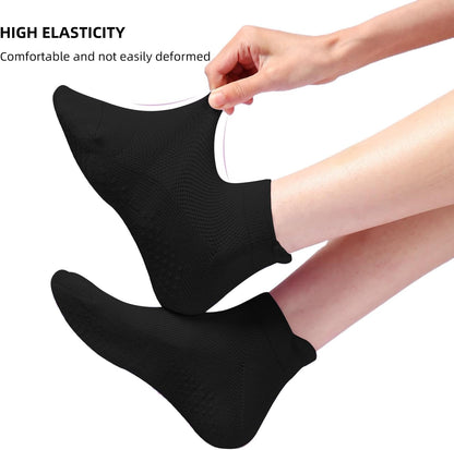 Acetin 4 Pairs Grip Socks Pilates Socks for Women