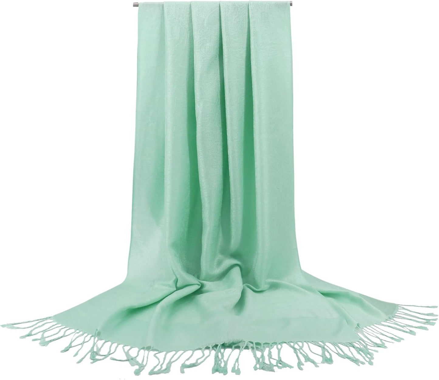 vimate Silky Paisley Pashmina Shawl Scarf-Women's Soft Double-side Jacquard Pashminas Wrap for Evening Dress Travel Shawl