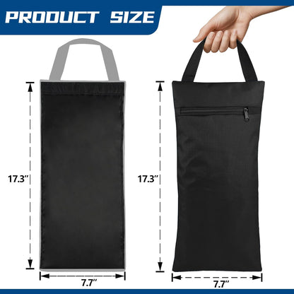 Unfilled Sandbag with Dual Compartment for Yoga 2 Pack Not Include Fillers
