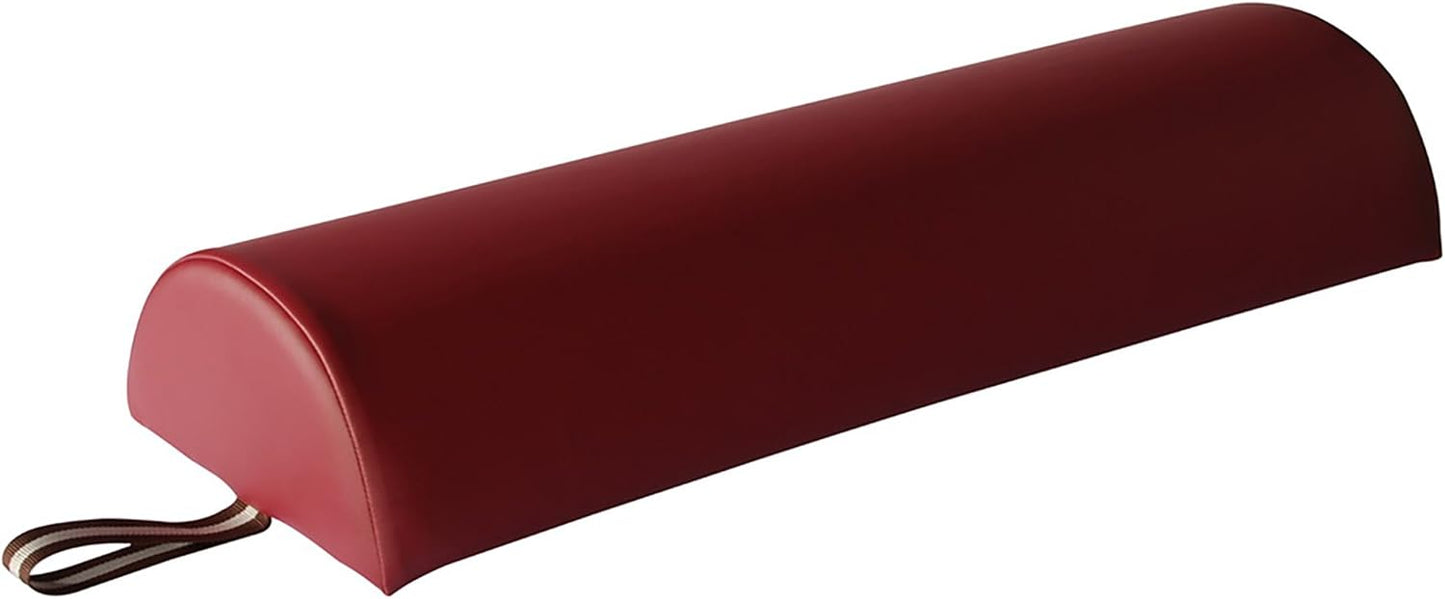 6"x26" 3/4 Round Massage Bolster - Black