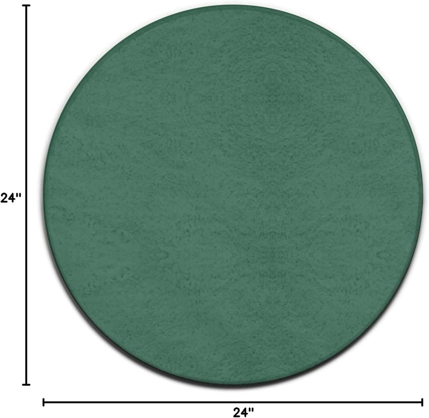 Room Sofa Yoga Soft Round Carpet, Modern Round Area Rug, Non Slip Machine Washable Kitchen Office Circle Rug Purple, 36inch