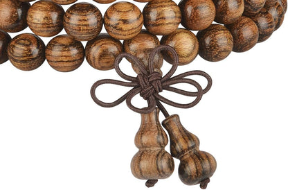Mala Beads Bracelet 108 8mm Prayer Meditation Sandalwood Elastic…