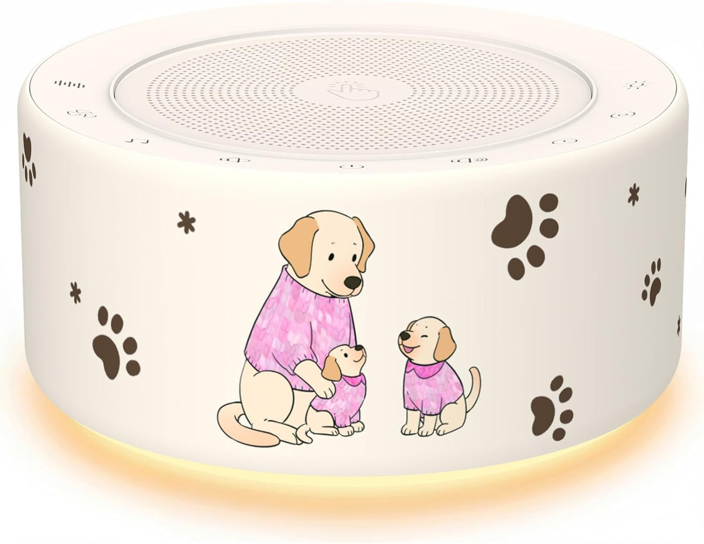 Kipcush Automatic Tibetan Meditation Bowl Sound Machine - 7 Himalayan Tones + 7 Color Night Light - Timer & Touch Control - No Manual Striking for Yoga, Chakra Healing, Stress Relief - Plug In