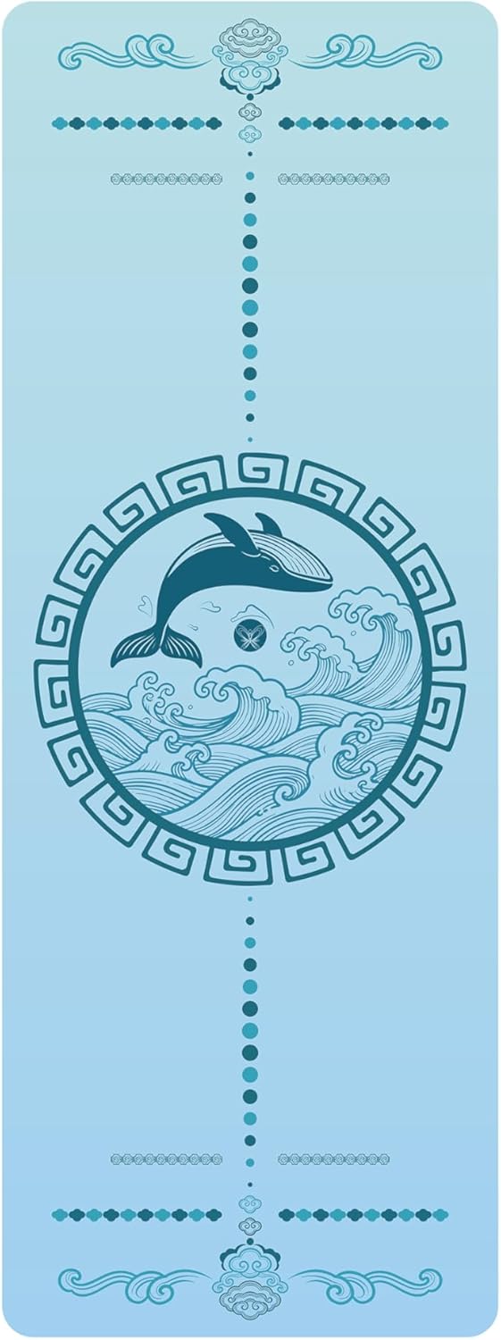 【BulgurYe】Yoga Mat * Nature Line -- Unique coating technique, Great wear resistance for a longer service life, Vividly printed pattern to protect eyes, Natural rubber base, Strong bounce resilience, Absorb sweat instantly to stay dry, Clean and hygienic.