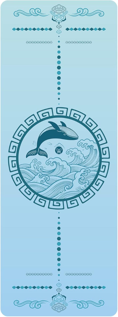 【BulgurYe】Yoga Mat * Nature Line -- Unique coating technique, Great wear resistance for a longer service life, Vividly printed pattern to protect eyes, Natural rubber base, Strong bounce resilience, Absorb sweat instantly to stay dry, Clean and hygienic.