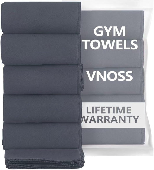 Microfiber Gym Towels - Quick Dry, Highly Absorbing, Odor-Free, for Women & Men - Gym Towel for Hot Yoga, Tennis, Working Out, Camping, Set of 5 Pastel (Pastel Colors, 5Pack - 16 * 27Inch)