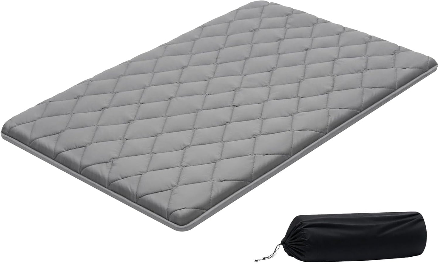 VEVOR Japanese Floor Mattress, Futon Mattress, 100% High Density Comfortable Foam, Foldable Tatami Mat with Storage Bag, Sleeping Pad for Camping Dormitory Yoga
