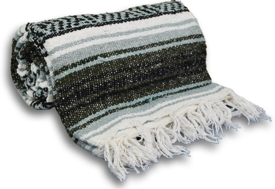 YogaAccessories Traditional Mexican Yoga Blanket