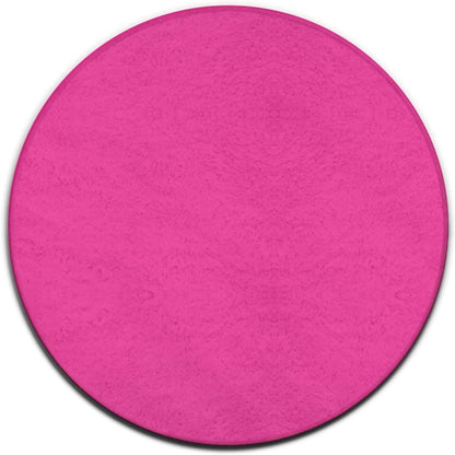 Machine Washable Modern Round Area Rug, Room Sofa Yoga Soft Round Carpet, Home Decor Non Slip Kitchen Office Circle Rug Grey, 24inch