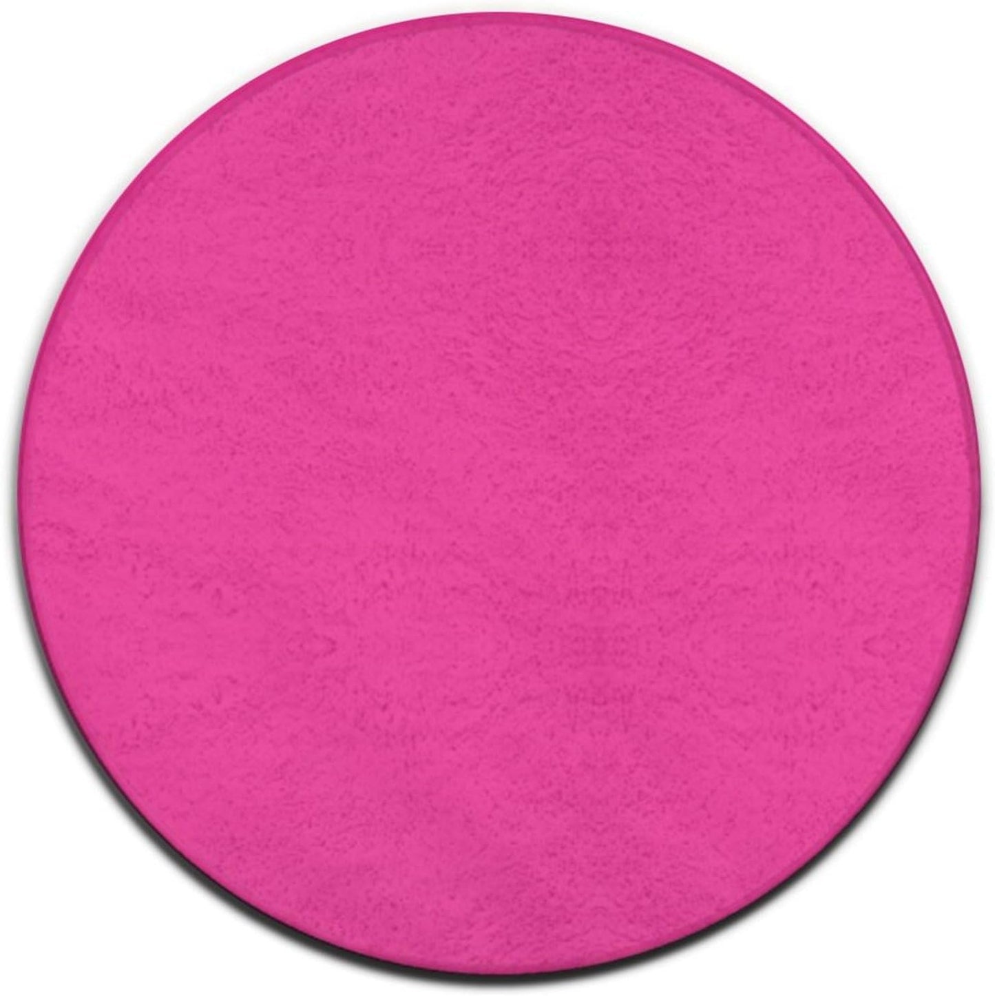 Women's Large Home Decor Mat, Soft Round Yoga Carpet, Non Slip Machine Washable Home Office Circle Rug Purple