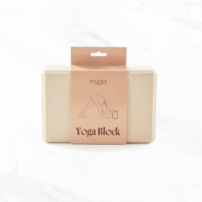MYGA Yoga Block,Lightweight EVA Foam Yoga Brick,High Density Non-Slip Block for Yoga Poses, Pilates, Balance and Flexibility