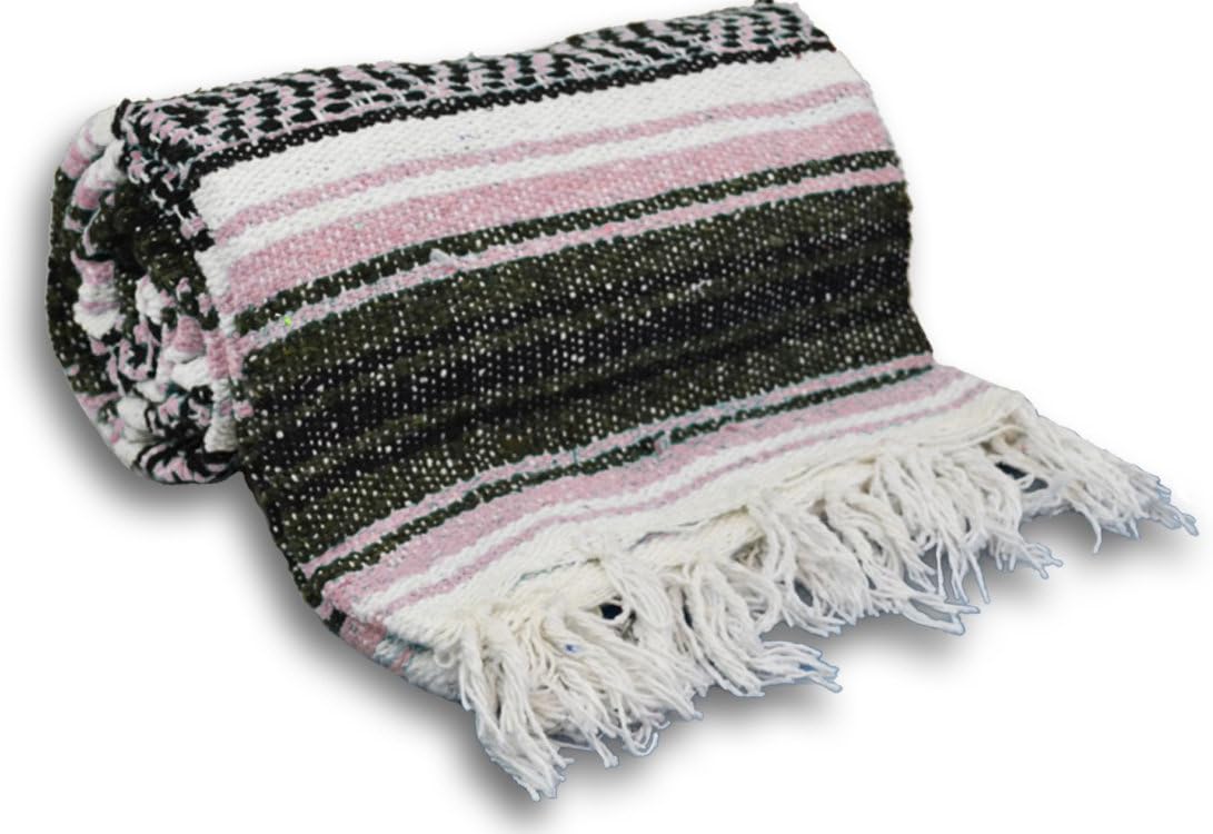 YogaAccessories Traditional Mexican Yoga Blanket