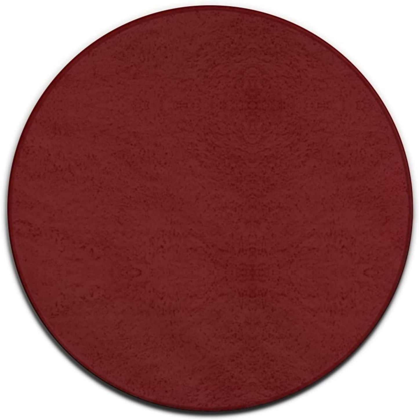 Room Sofa Yoga Soft Round Carpet, Modern Round Area Rug, Non Slip Machine Washable Kitchen Office Circle Rug Purple, 36inch