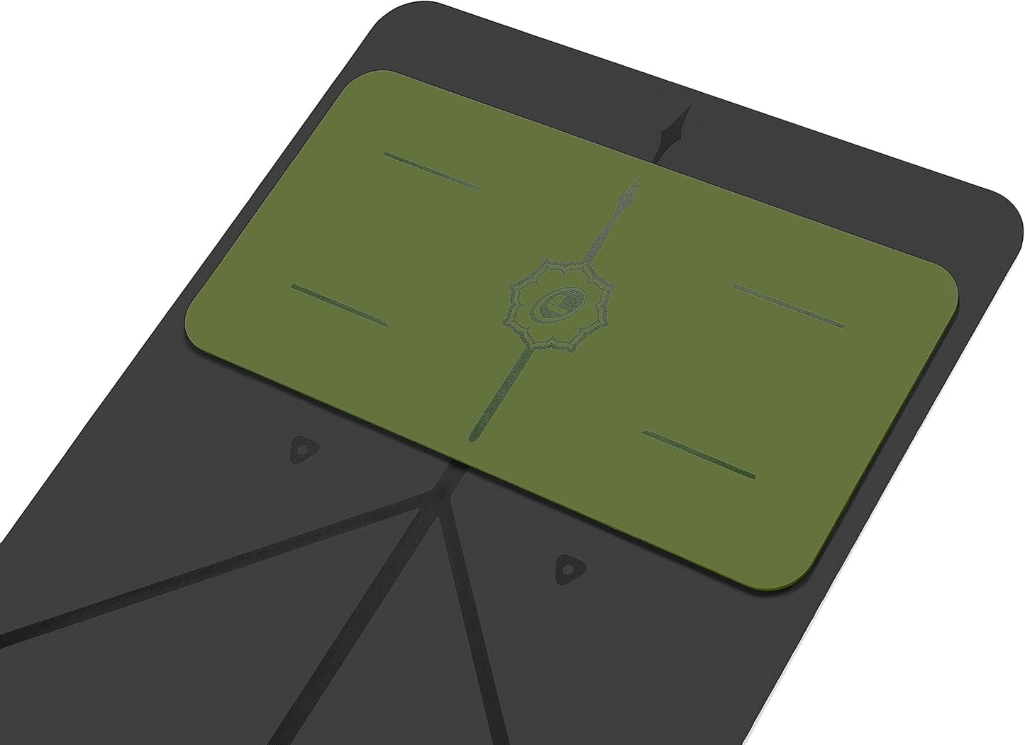 Liforme Yoga Pad - Patented Alignment System, Warrior-like Grip, Non-slip, Eco-friendly, 4.2mm Thick Pad for Knee, Elbow and Hand Support