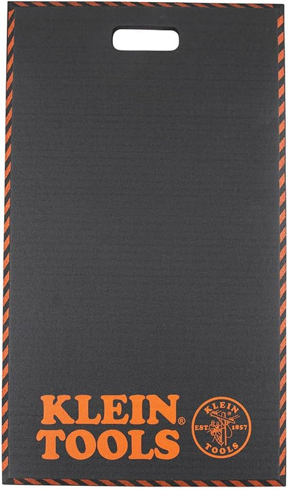 Klein Tools 60135 Kneeling Pads, Adult Men's Soft Thick Closed Cell Soft Foam Professional Tradesman Pro Pads with Handle