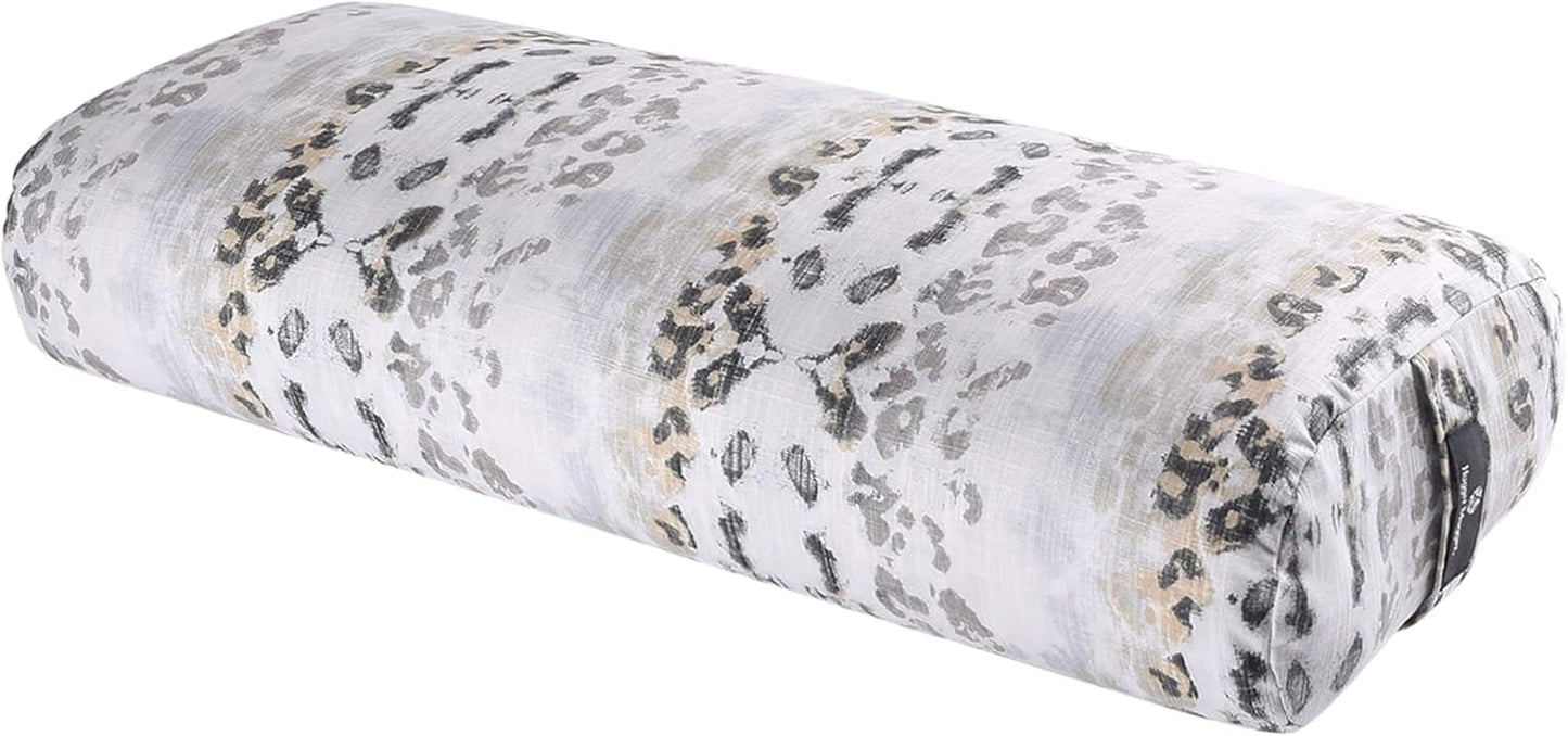 Hugger Mugger Standard Yoga Bolster - Firm, Supportive, Handmade, Durable