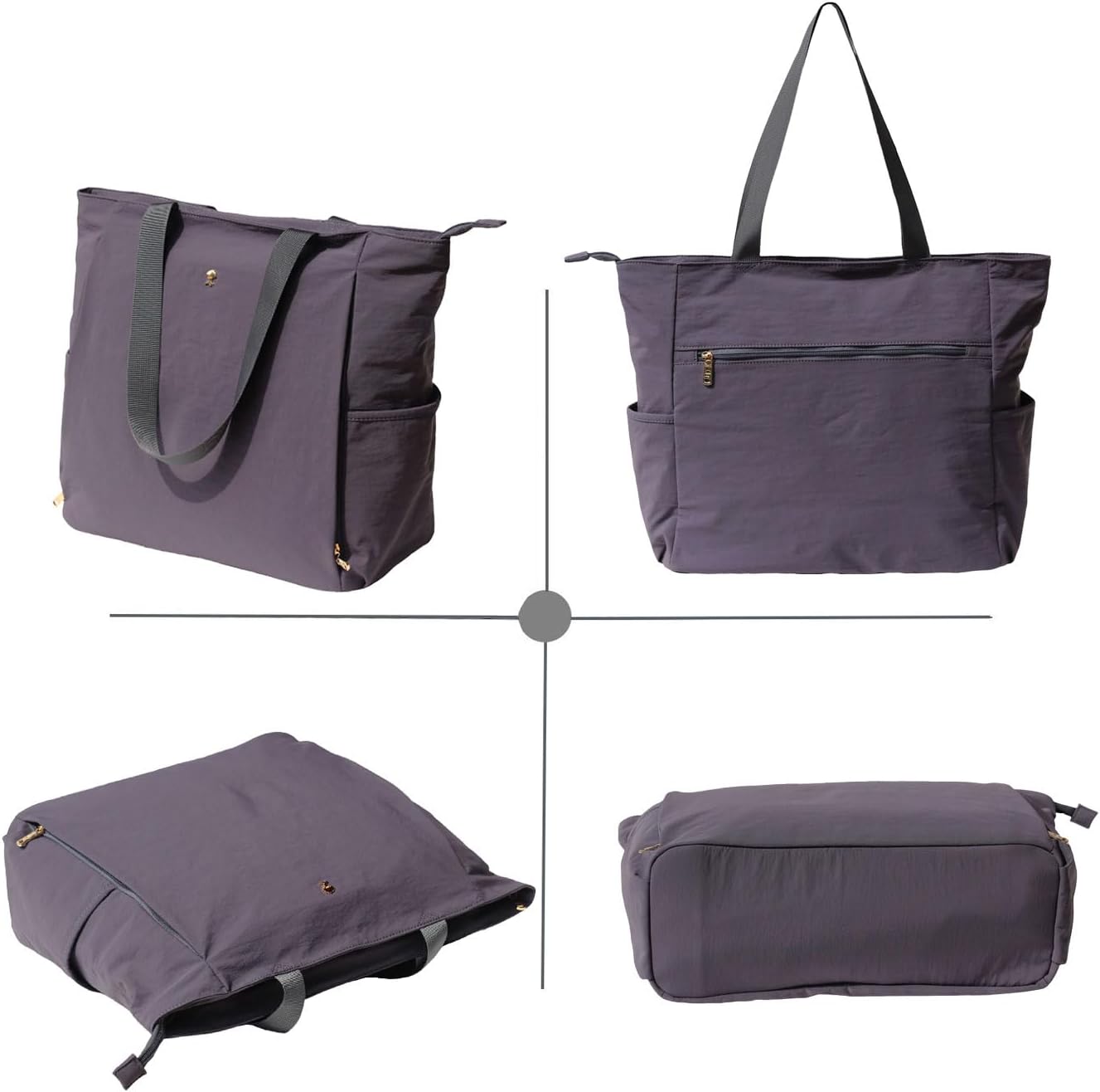 ESVAN Yoga Mat Bag Yoga Tote Carrier Shoulder Bag Carryall Tote for Office,Yoga,Pilates,Travel,Beach and Gym