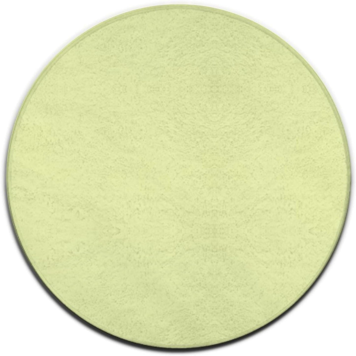 Machine Washable Modern Round Area Rug, Room Sofa Yoga Soft Round Carpet, Home Decor Non Slip Kitchen Office Circle Rug Grey, 24inch
