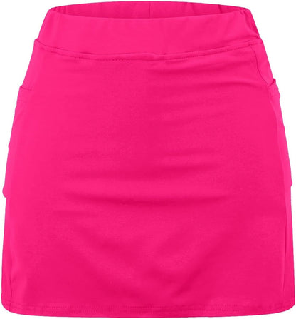 SHAOBGE Athletic Yoga Culottes for Women Solid Color Elastic Shorts Summer Lightweight High Waist Skinny Joggers Skirt 2024