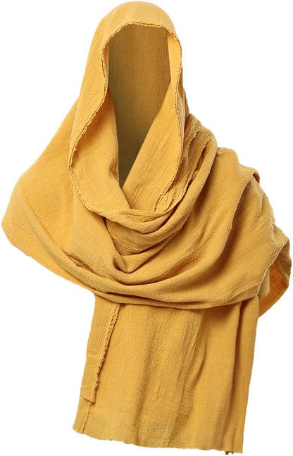 GRACEART Post Apocalyptic Shawl Scarf Shaman Cowl Medieval Costume Sash