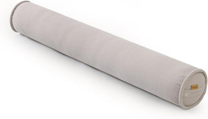Corduroy Body Pillow, Round Bolster Cylinder Pillow for Adults, Soft Long Support Pillow for Bed & Sofa, Removable Washable Cover,59 x 7.87 Inches,Peacock Blue