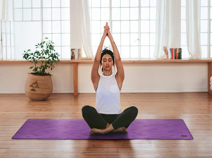 IUGA Pro Yoga Mat Non Slip Pilates Mat Anti-tear Eco Friendly Hot Yoga Mat with SGS Certified Material Free Carrying Strap Included