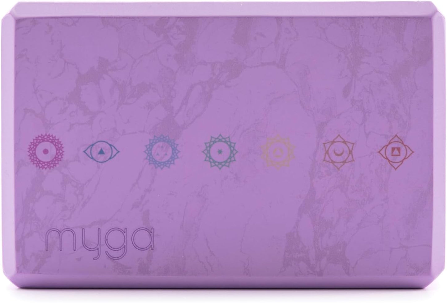 MYGA Yoga Block,Lightweight EVA Foam Yoga Brick,High Density Non-Slip Block for Yoga Poses, Pilates, Balance and Flexibility