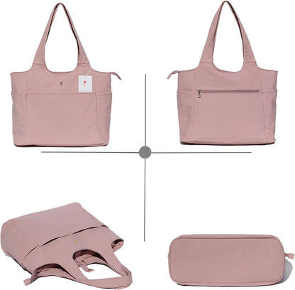 ESVAN Yoga Tote Bag Mat bag Women Shoulder Bags Carryall Tote for Travel Office Workout Gym Nurse Beach