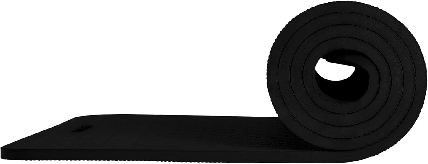 Retrospec Zuma Yoga Mat | 1/2 Inch Thick Non Slip Workout Mat | TPE Exercise Mat for Yoga, Pilates & Stretching | 72x24in