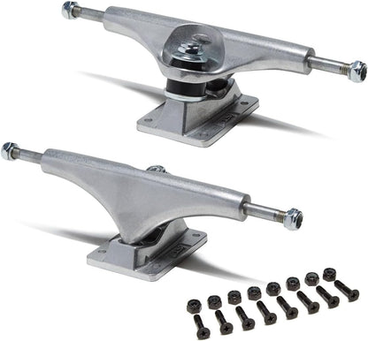 [CCS] Skateboard Trucks - 109mm, 129mm, 139mm, 144mm, 149mm, 169mm Black/Raw W/1" Mounting Hardware
