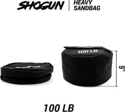 Shogun Sandbags for Working Out – Heavy Duty Workout Sandbag for Weight Training, Cross Training, Strongman, Fitness & Military Use – Adjustable Exercise Sand Bags for Full Body Training