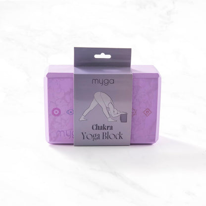 MYGA Yoga Block,Lightweight EVA Foam Yoga Brick,High Density Non-Slip Block for Yoga Poses, Pilates, Balance and Flexibility