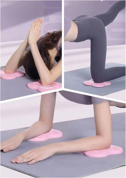 Yoga Wrist Support ， Workout Knee Pads，Knee Mat for Exercise，Yoga Knee Pad Cushion，Knee Pads for Yoga Women，Yoga Knee Pads for Women（2PC）