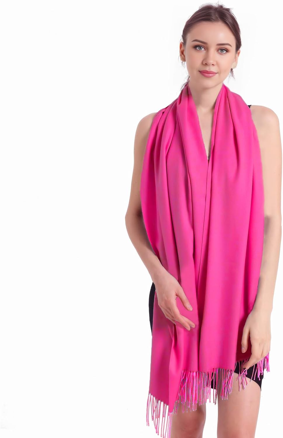 Pashmina Scarf and Shawl - Soft Women Pashminas Wrap for Wedding Evening Party dresses