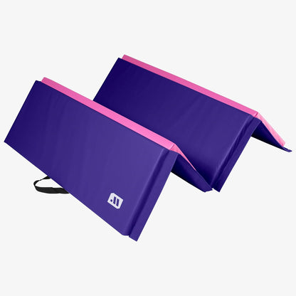 We Sell Mats - 4 ft x 6 ft x 2 - Personal Fitness & Exercise Mat for Home Workout - Lightweight and Folds for Carrying – All Purpose Gym Mat – Thick Mat for Yoga, Pilates, Stretches, Floor Exercises